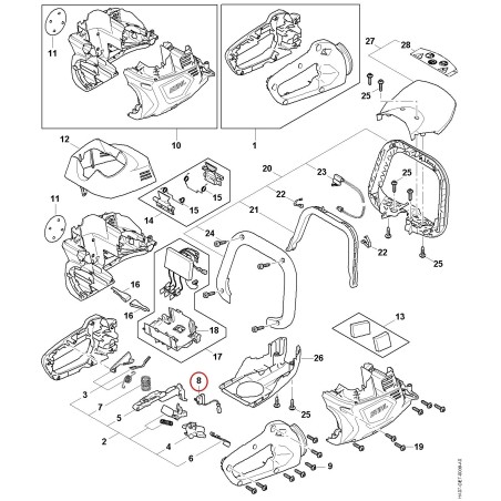 Schalter HA074300500 ORIGINAL STIHL | NewgardenParts.com