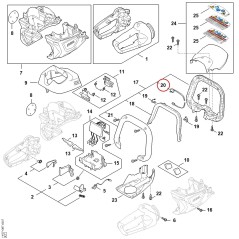 Schalter HA074300501 ORIGINAL STIHL | NewgardenParts.com