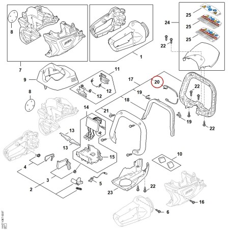 Switch HA074300501 ORIGINAL STIHL | NewgardenParts.com