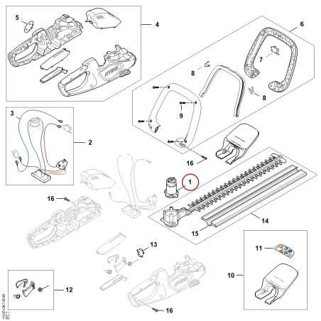 Electric motor HA086000210 ORIGINAL STIHL | NewgardenParts.com