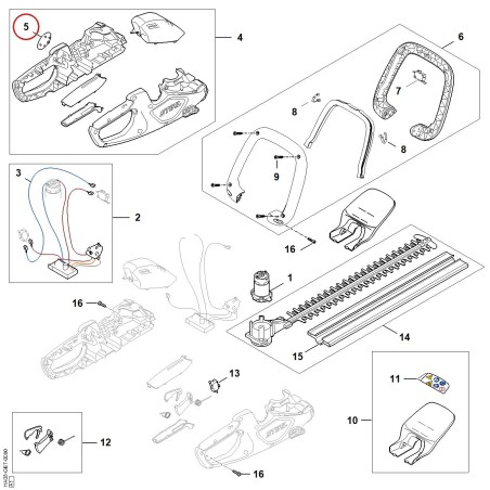 Plaque matricule HSA 30 HA089671501 ORIGINAL STIHL | NewgardenParts.com