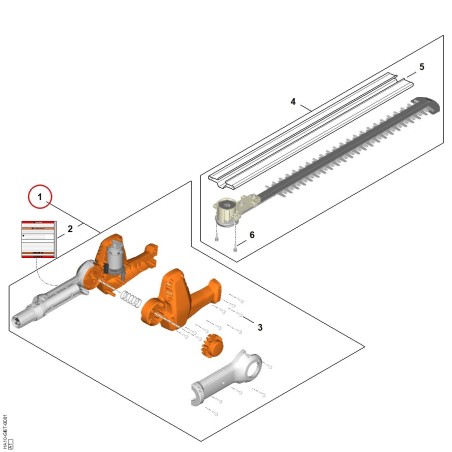 Elettromotore EU HA106000200 ORIGINALE STIHL | NewgardenParts.com