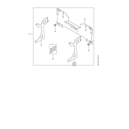 Halter IA005011400 ORIGINAL STIHL | NewgardenParts.com