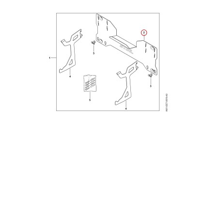 Wall holder IA005012100 ORIGINAL STIHL