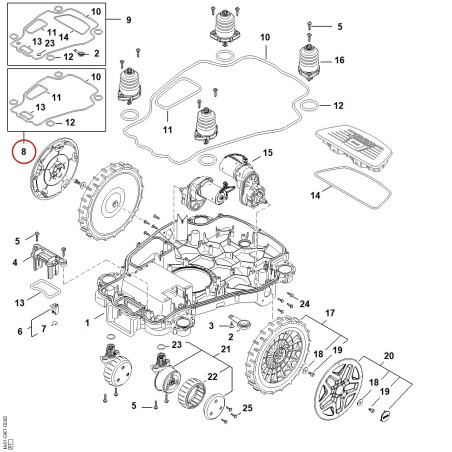 Juego de juntas IA010071600 ORIGINAL STIHL | NewgardenParts.com