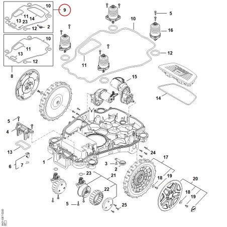 Dichtungssatz IA010071601 ORIGINAL STIHL | NewgardenParts.com