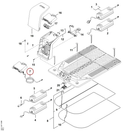 Cavo per carica IA014005600 ORIGINALE STIHL | NewgardenParts.com