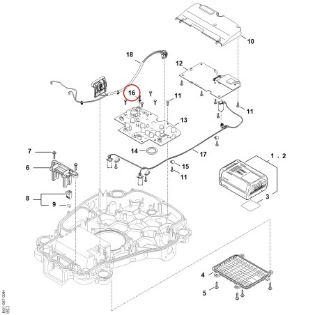 Bump guard IA014319000 ORIGINAL STIHL | NewgardenParts.com