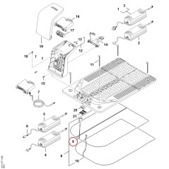Câble IA014400302 ORIGINAL STIHL | NewgardenParts.com
