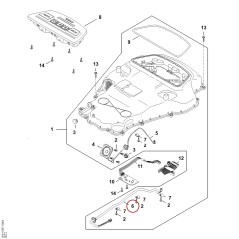 Kabel Abdeckhaube IA014400307 ORIGINAL STIHL | NewgardenParts.com