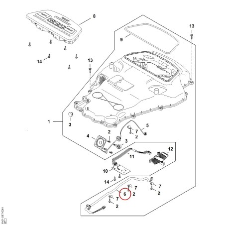 Cavo IA014400307 ORIGINALE STIHL | NewgardenParts.com