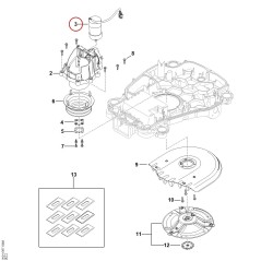 Elektromotor IA016000205 ORIGINAL STIHL | NewgardenParts.com