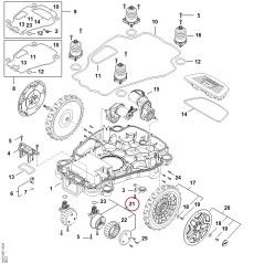 Rueda IA017000403 ORIGINAL STIHL | NewgardenParts.com