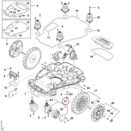 Rad IA017000403 ORIGINAL STIHL | NewgardenParts.com