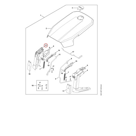 Gehäuse IA017011006 ORIGINAL STIHL | NewgardenParts.com