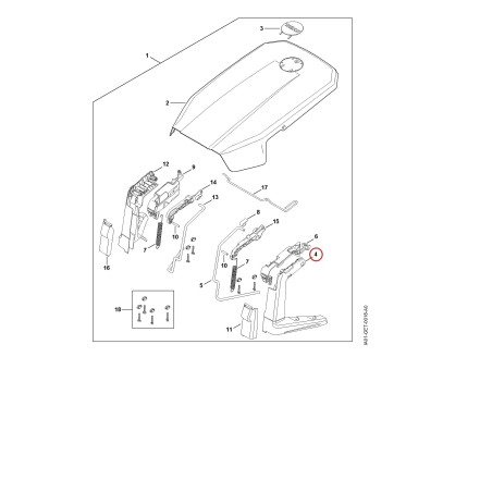 Corps IA017011007 ORIGINAL STIHL | NewgardenParts.com