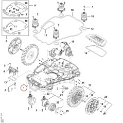 Gehäuse IA017011010 ORIGINAL STIHL | NewgardenParts.com