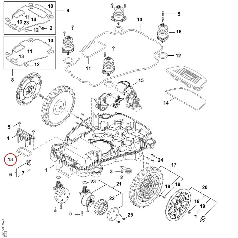 Joint IA017090404 ORIGINAL STIHL
