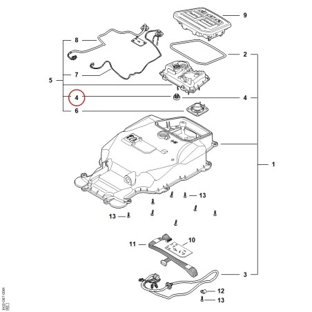 Membrane IA017090500 ORIGINAL STIHL | NewgardenParts.com