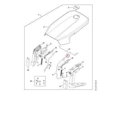 Blattfeder IA017187300 ORIGINAL STIHL | NewgardenParts.com