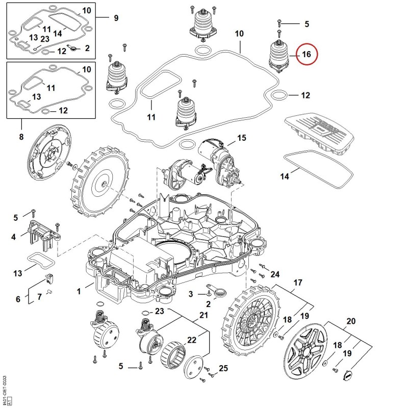 Supporto IA017605202 ORIGINALE STIHL