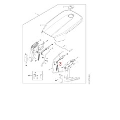 Ressort de tension IA019976000 ORIGINAL STIHL | NewgardenParts.com