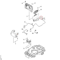 Bracket IA024316000 ORIGINAL STIHL | NewgardenParts.com