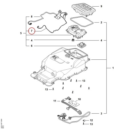 Kabel IA024400300 ORIGINAL STIHL | NewgardenParts.com