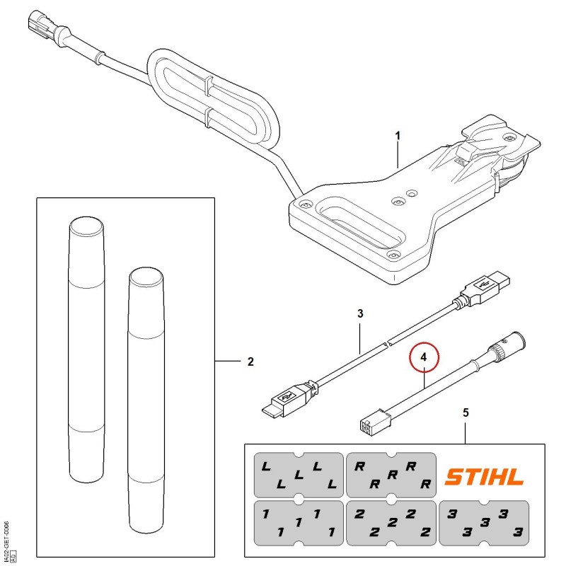 Adapterkabel AAI IA024400700 ORIGINAL STIHL