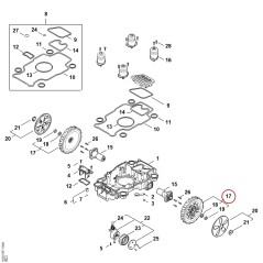 Wheel IA027000402 ORIGINAL STIHL | NewgardenParts.com