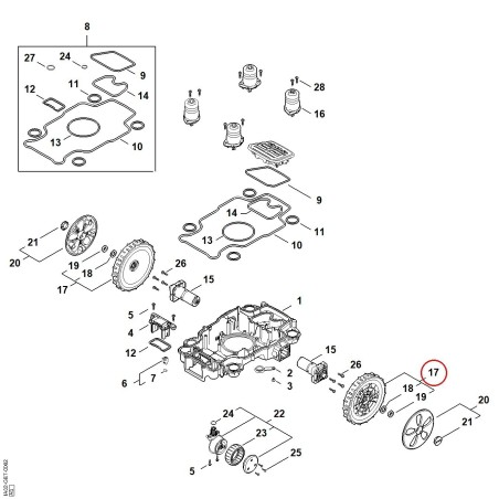 Wheel IA027000402 ORIGINAL STIHL | NewgardenParts.com