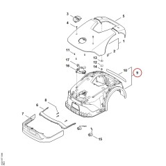 Châssis IA027003101 ORIGINAL STIHL | NewgardenParts.com