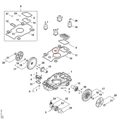 Junta IA027090405 ORIGINAL STIHL | NewgardenParts.com