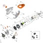Targhetta LA019671501 ORIGINALE STIHL