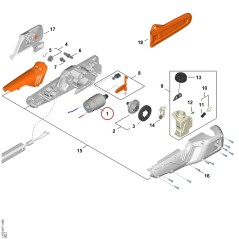 Motor eléctrico LA056000201 ORIGINAL STIHL | NewgardenParts.com