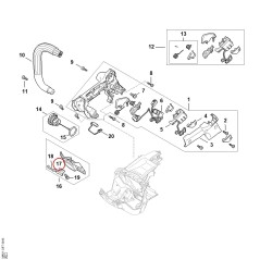 Soporte MA017915401 ORIGINAL STIHL | NewgardenParts.com