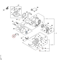 Soporte MA057905400 ORIGINAL STIHL | NewgardenParts.com