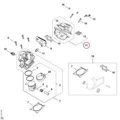 Muffler MB011400600 ORIGINAL STIHL | NewgardenParts.com