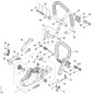 Arbre de commande MB011800900 ORIGINAL STIHL