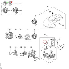 Ressort de connexion MB014421600 ORIGINAL STIHL | NewgardenParts.com
