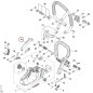 handle molding MB017910600 ORIGINAL STIHL