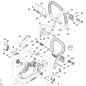 Handlebar MB017911700 ORIGINAL STIHL