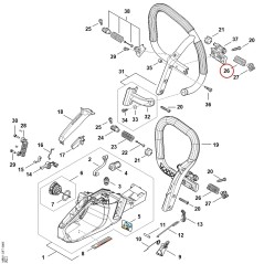 Molla MB017913100 ORIGINALE STIHL | NewgardenParts.com