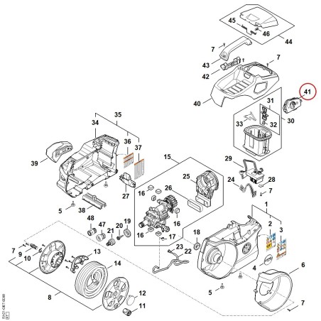 Schalter RA014300501 ORIGINAL STIHL | NewgardenParts.com