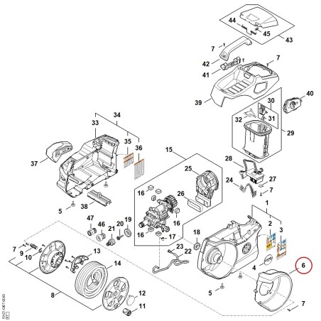 Trommelgehäuse RA015011350 ORIGINAL STIHL | NewgardenParts.com