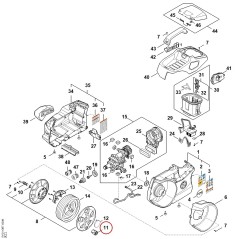 Knob RA015102000 ORIGINAL STIHL | NewgardenParts.com