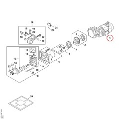 Motor eléctrico RA016000201 ORIGINAL STIHL | NewgardenParts.com