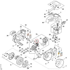 Sealing ring RA017092001 ORIGINAL STIHL | NewgardenParts.com
