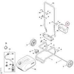 Recipiente RA017317400 ORIGINAL STIHL | NewgardenParts.com