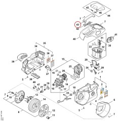Handle RA017910200 ORIGINAL STIHL | NewgardenParts.com